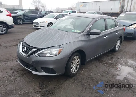 2018 Nissan Sentra Sv из США, поврежденный, VIN 3N1AB7AP3JL626989